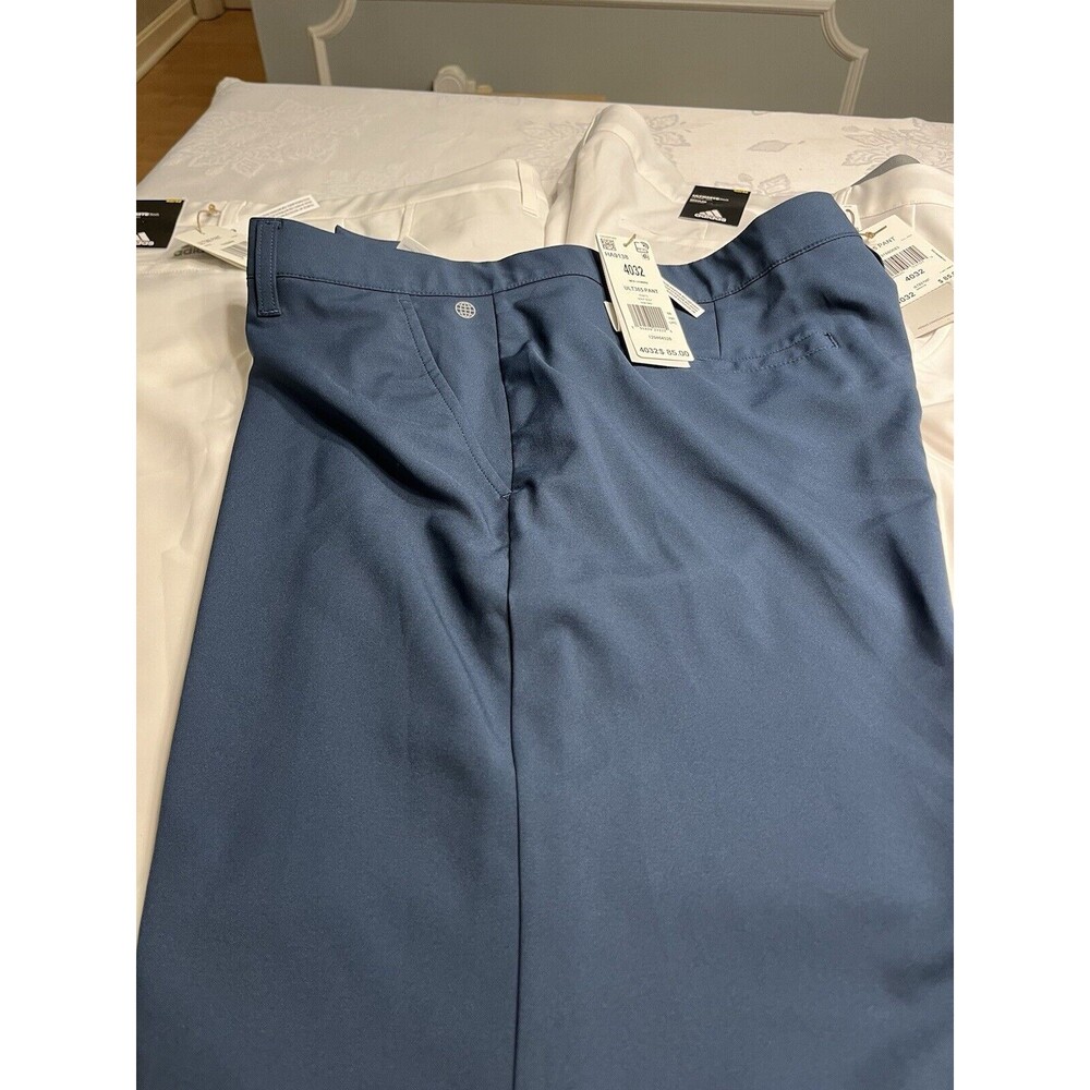 3pr Adidas Golf Ultimate 365 Performance Flat Front Pockets Sz 40x32 Athletic